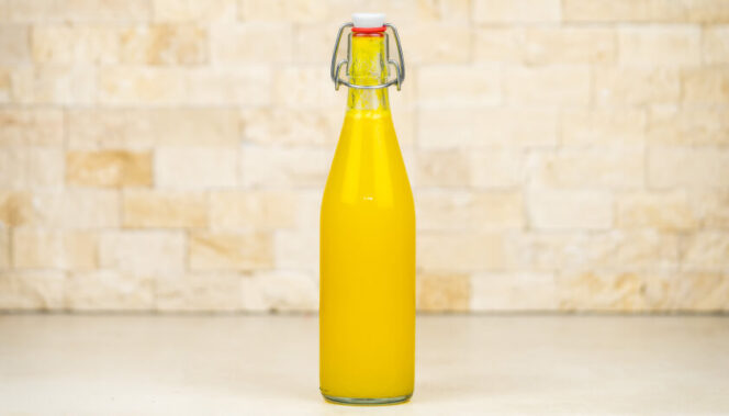 Fruchtsaft der Saison